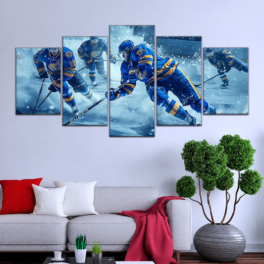 Hockey Canvas Wall Art - IH5038 - St. Louis Blues