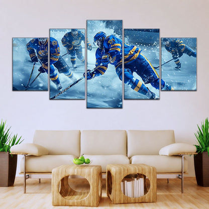 Hockey Canvas Wall Art - IH5038 - St. Louis Blues