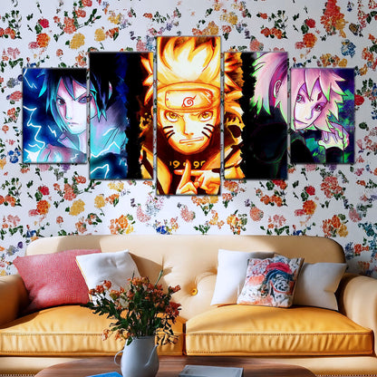 Naruto Canvas Wall Art - NA5015 - Sakura Haruno - Naruto Uzumaki - Sasuke Uchiha