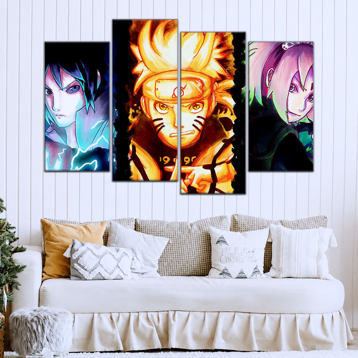 Naruto Canvas Wall Art - NA5015 - Sakura Haruno - Naruto Uzumaki - Sasuke Uchiha