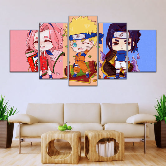 Naruto Canvas Wall Art - NA5016 - Sakura Haruno - Naruto Uzumaki - Sasuke Uchiha