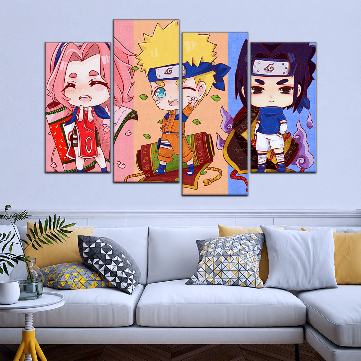 Naruto Canvas Wall Art - NA5016 - Sakura Haruno - Naruto Uzumaki - Sasuke Uchiha