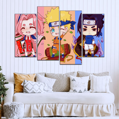 Naruto Canvas Wall Art - NA5016 - Sakura Haruno - Naruto Uzumaki - Sasuke Uchiha