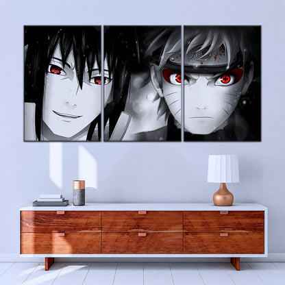 Naruto Canvas Wall Art - NA5019 - Naruto Uzumaki - Sasuke Uchiha