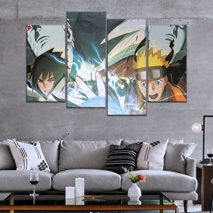 Naruto Canvas Wall Art - NA5021 - Naruto Uzumaki - Sasuke Uchiha - Obito - Madara
