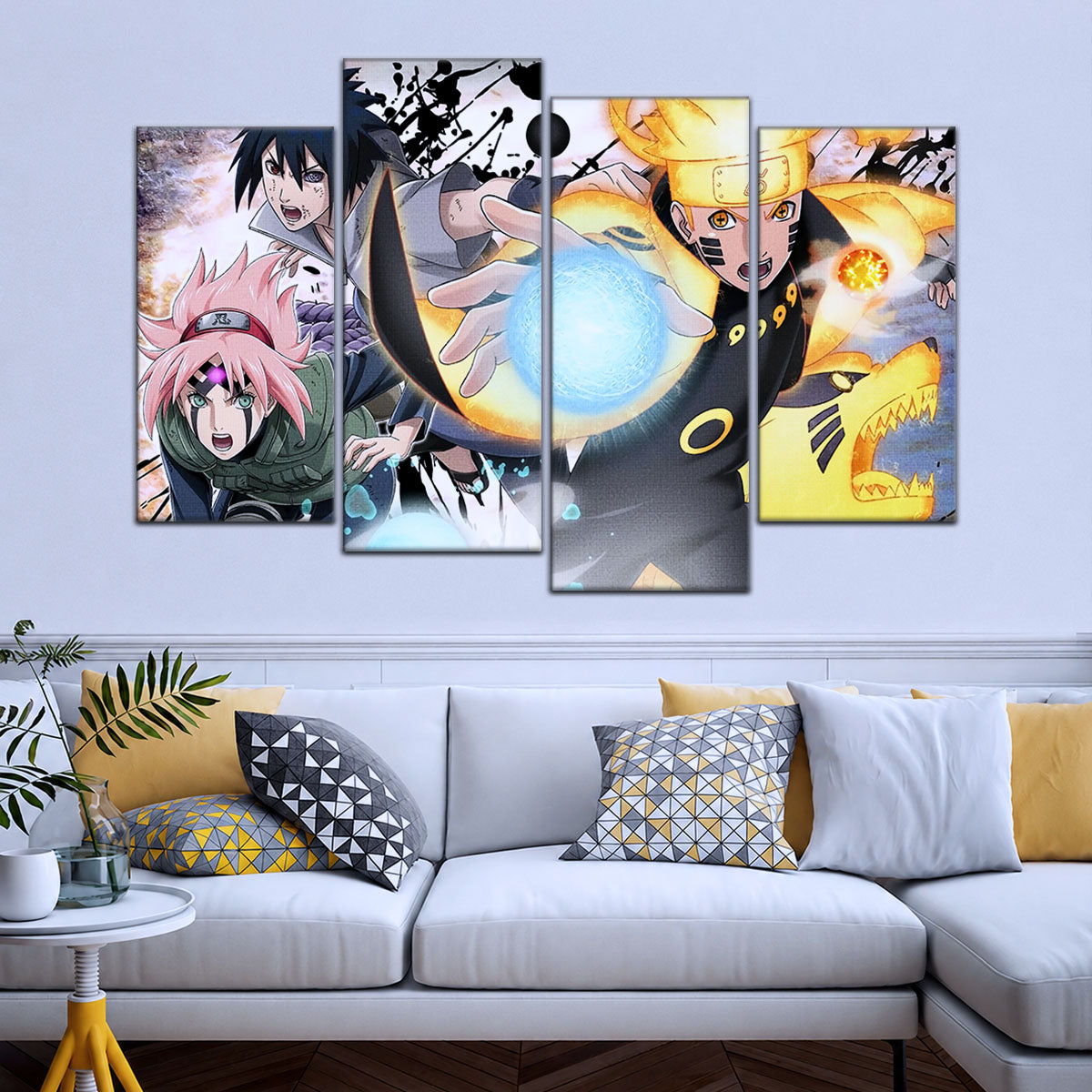 Naruto Canvas Wall Art - NA5022 - Sakura Haruno - Naruto Uzumaki - Sasuke Uchiha