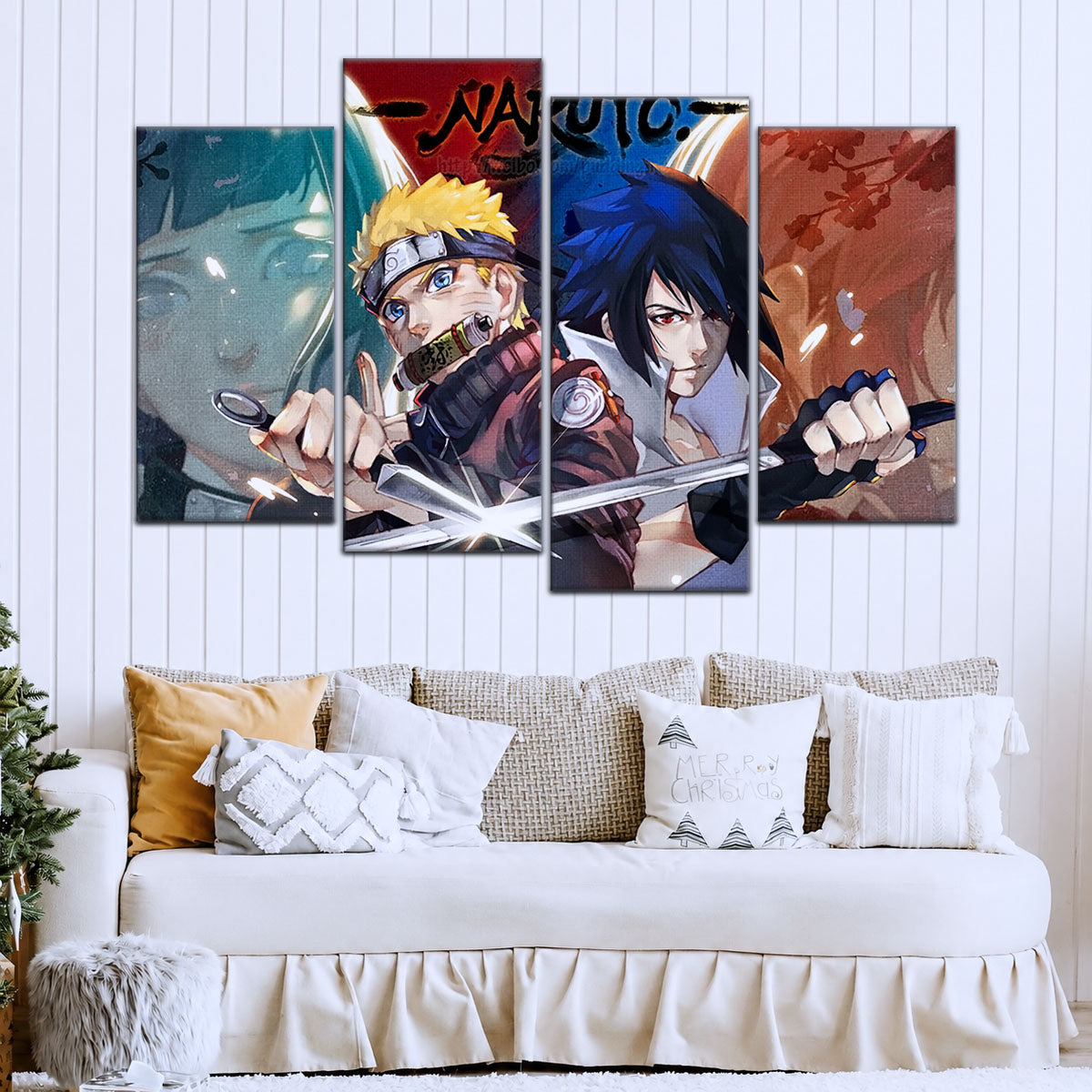 Naruto Canvas Wall Art - NA5024 - Sakura - Hinata - Naruto - Sasuke