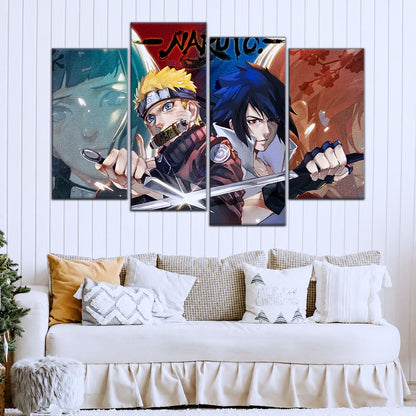 Naruto Canvas Wall Art - NA5024 - Sakura - Hinata - Naruto - Sasuke