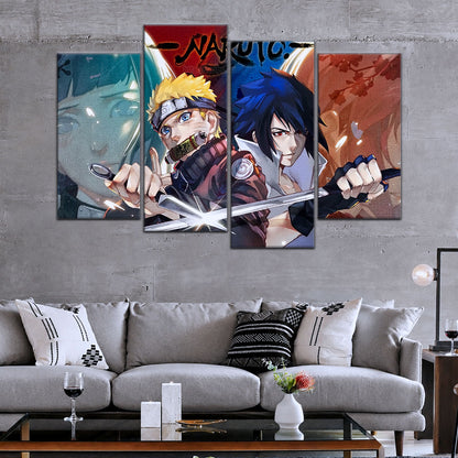 Naruto Canvas Wall Art - NA5024 - Sakura - Hinata - Naruto - Sasuke