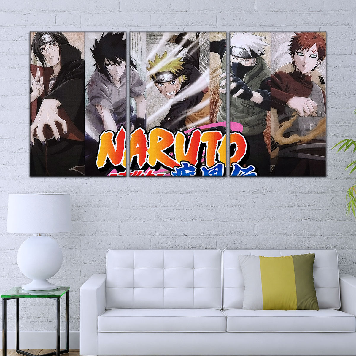 Naruto Canvas Wall Art - NA5027 - Naruto - Sasuke - Kakashi - Itachi