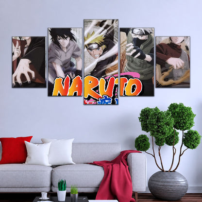 Naruto Canvas Wall Art - NA5027 - Naruto - Sasuke - Kakashi - Itachi