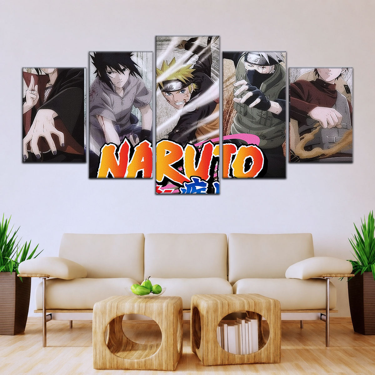 Naruto Canvas Wall Art - NA5027 - Naruto - Sasuke - Kakashi - Itachi