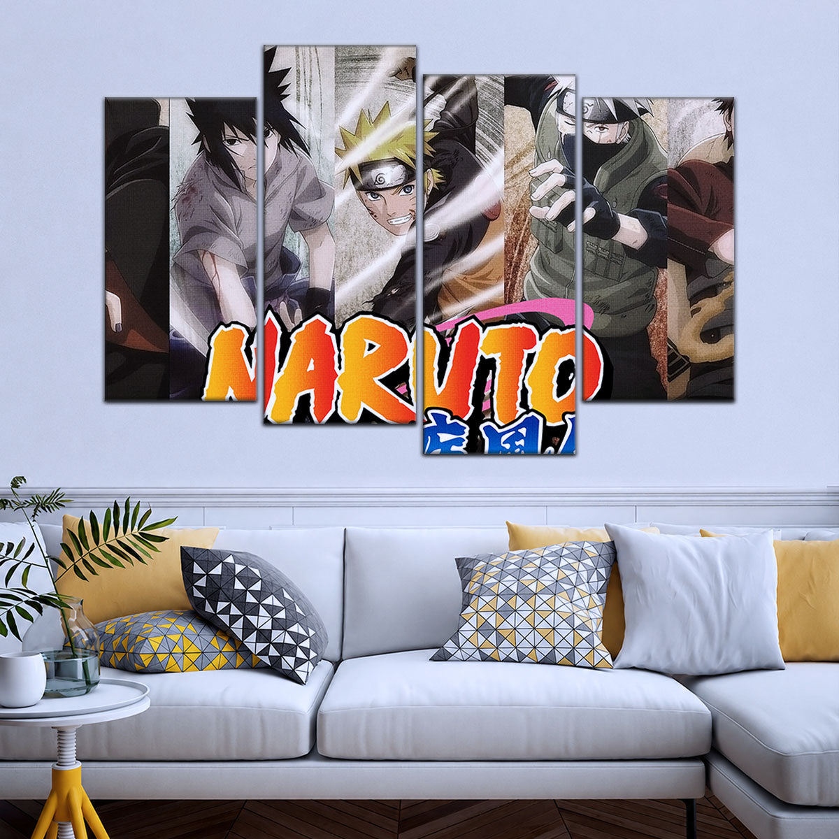 Naruto Canvas Wall Art - NA5027 - Naruto - Sasuke - Kakashi - Itachi