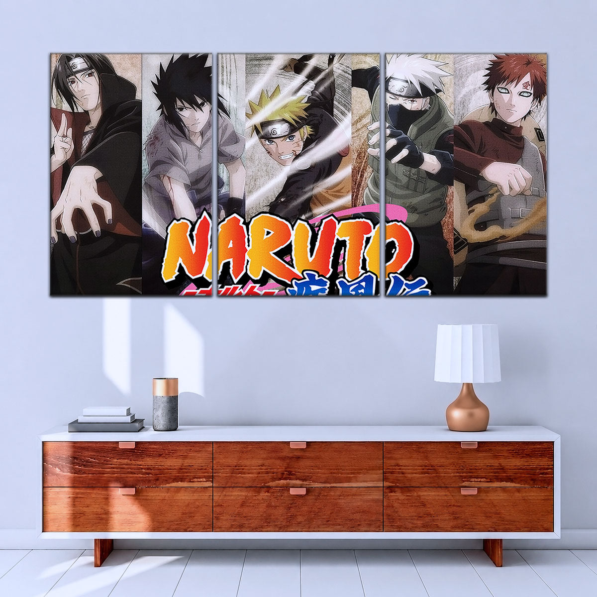 Naruto Canvas Wall Art - NA5027 - Naruto - Sasuke - Kakashi - Itachi