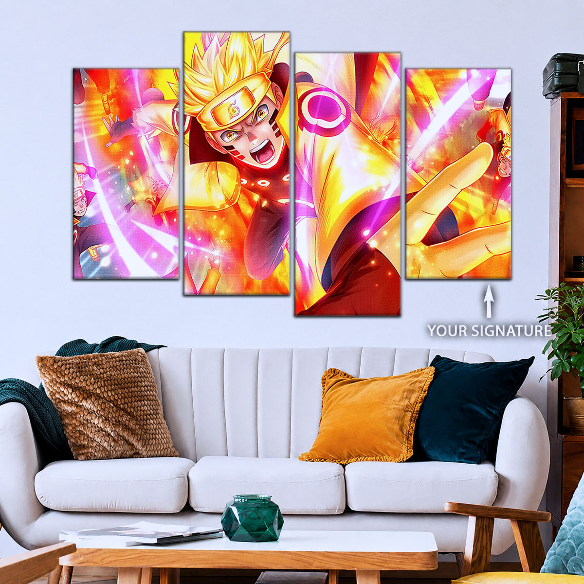 Naruto Canvas Wall Art - NA5031 - Naruto Uzumaki - Unleash the Ninja Spirit