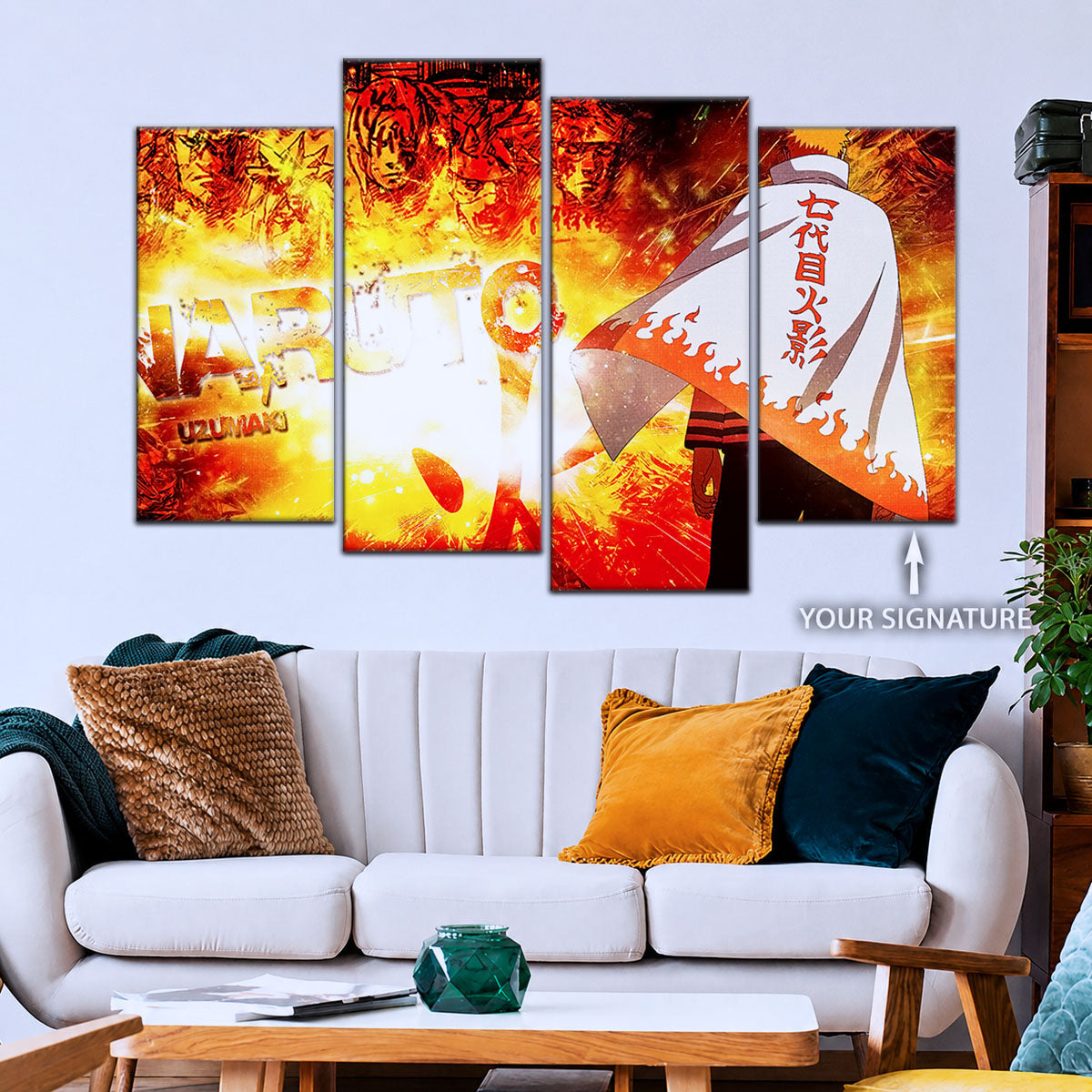 Naruto Canvas Wall Art - NA5035 - Naruto Uzumaki - The Rise of a Hero