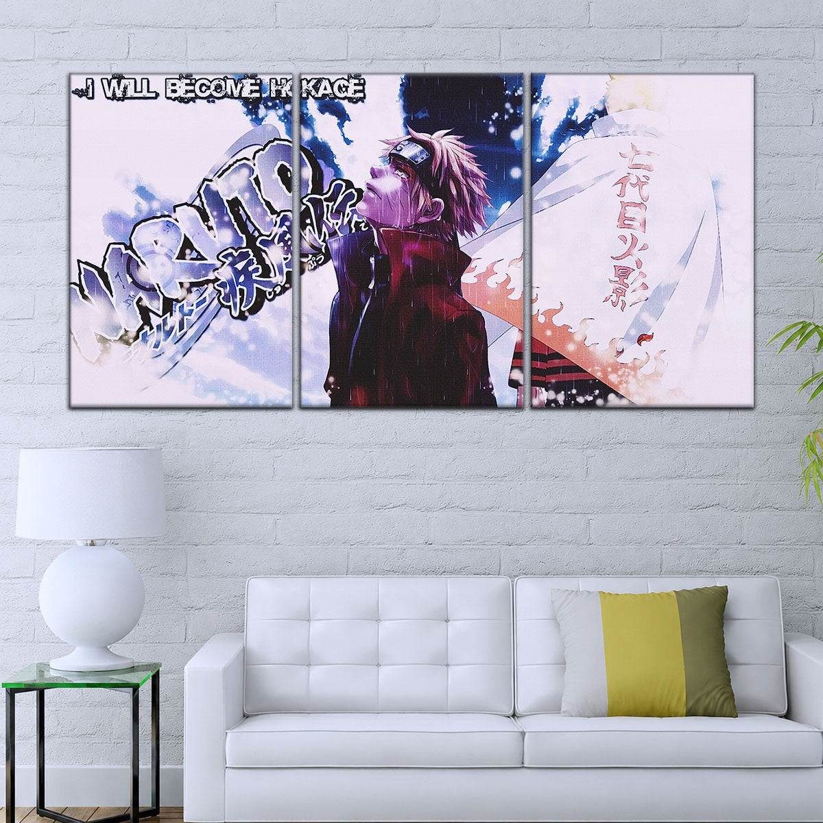 Naruto Canvas Wall Art - NA5037 - Naruto Uzumaki - I Will Become Hokage