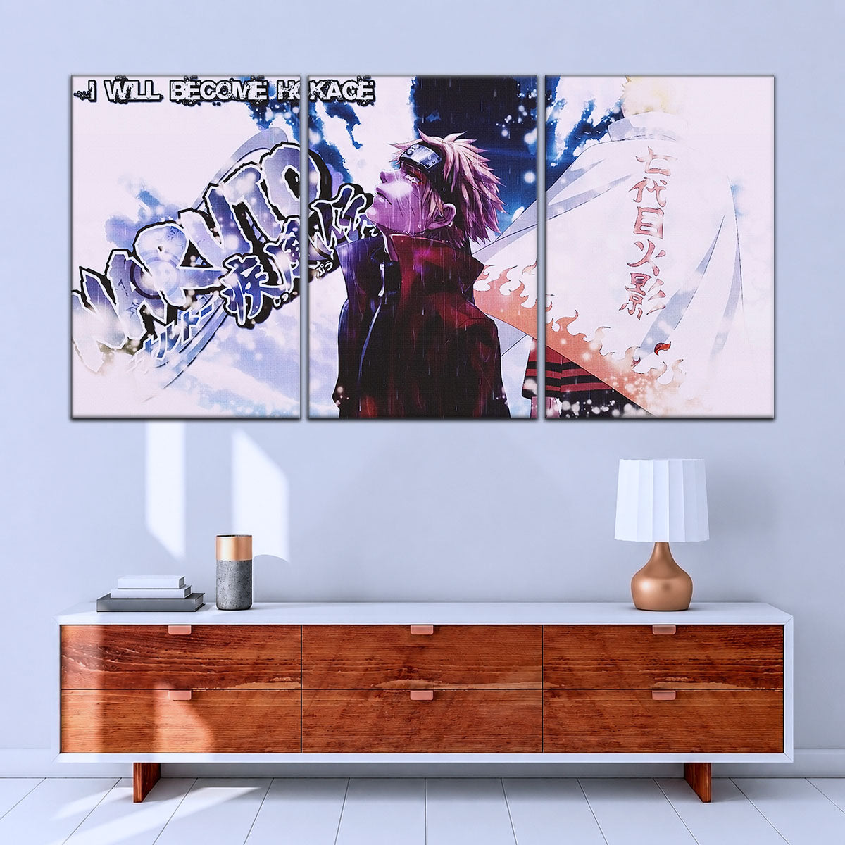 Naruto Canvas Wall Art - NA5037 - Naruto Uzumaki - I Will Become Hokage