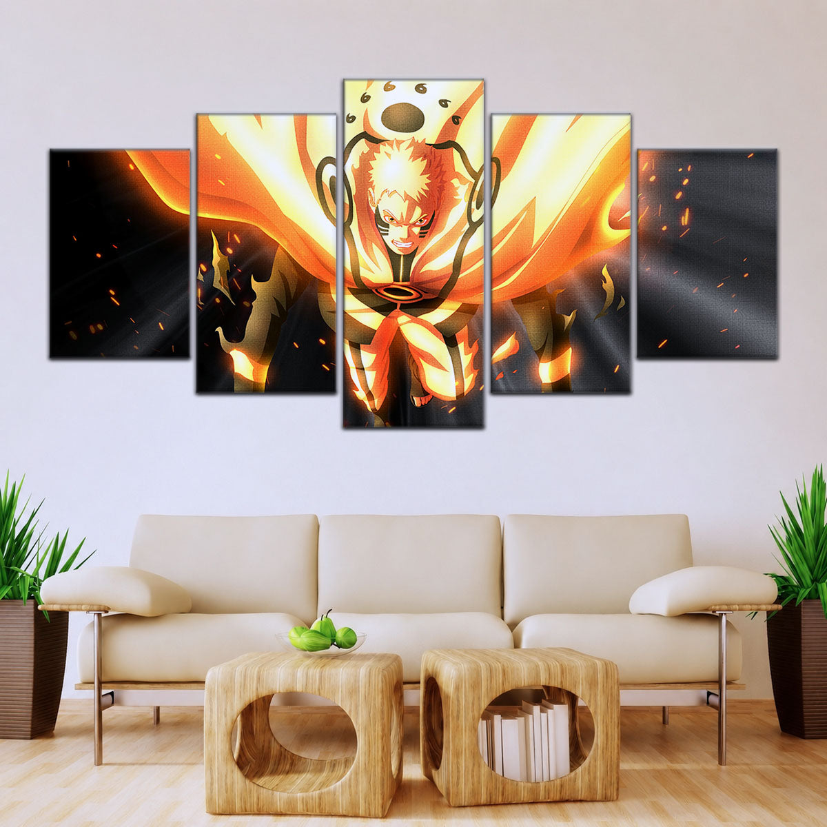 Naruto Canvas Wall Art - NA5044 - Naruto Uzumaki Blaze