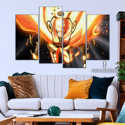 Naruto Canvas Wall Art - NA5044 - Naruto Uzumaki Blaze