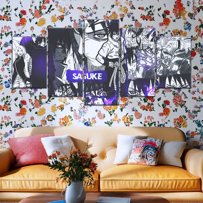 Naruto Canvas Wall Art - NA5045 - Sasuke Uchiha