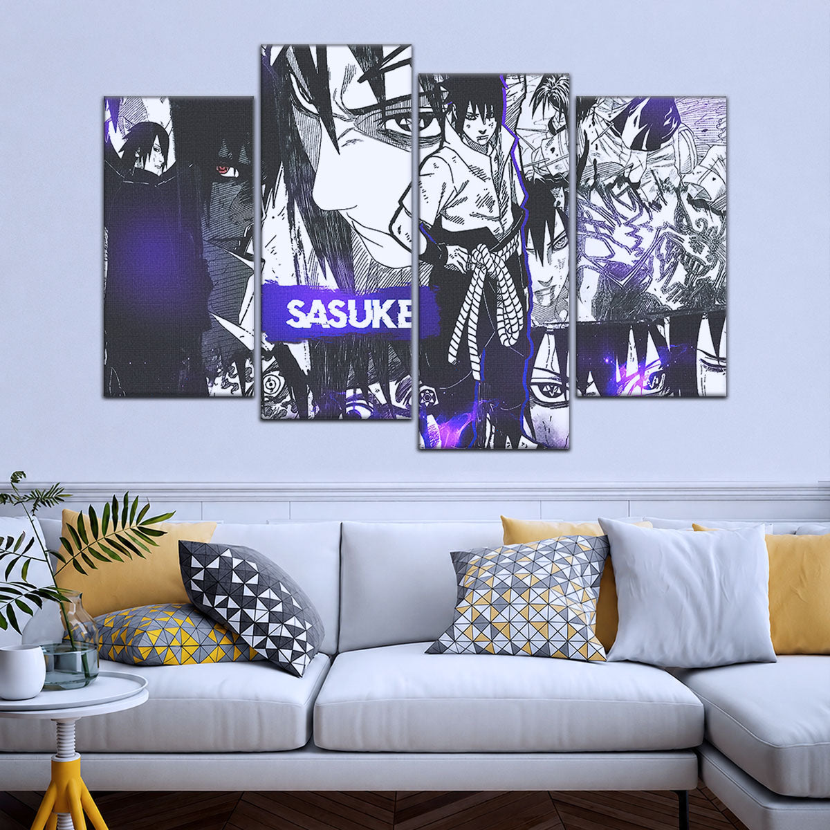 Naruto Canvas Wall Art - NA5045 - Sasuke Uchiha