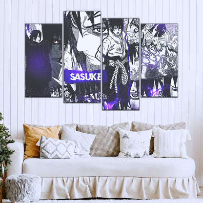 Naruto Canvas Wall Art - NA5045 - Sasuke Uchiha