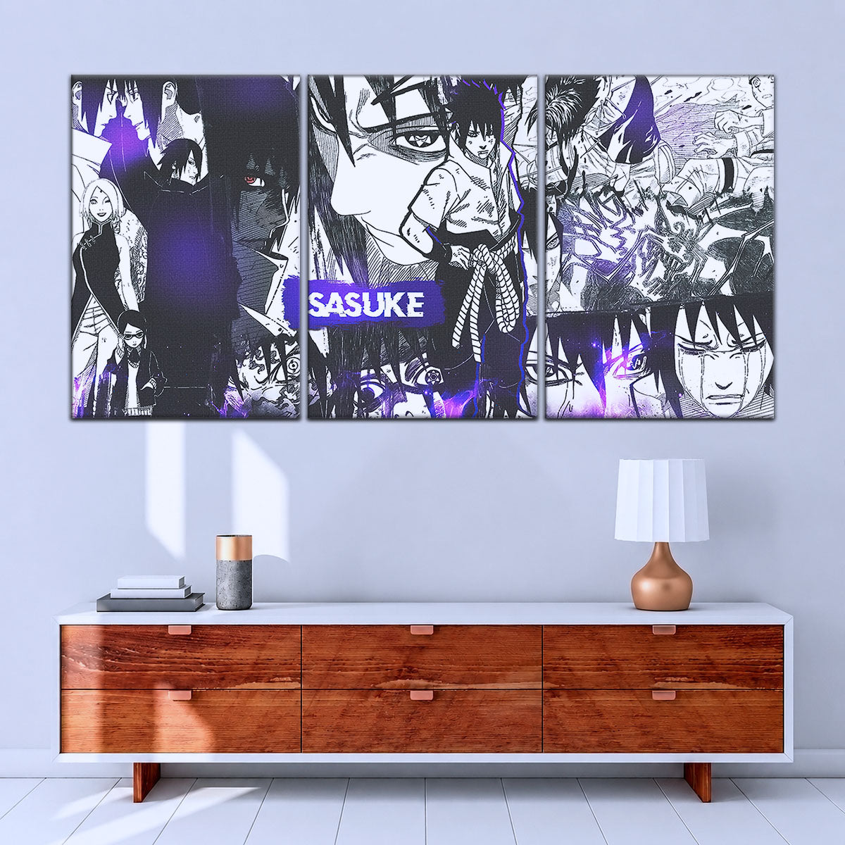 Naruto Canvas Wall Art - NA5045 - Sasuke Uchiha