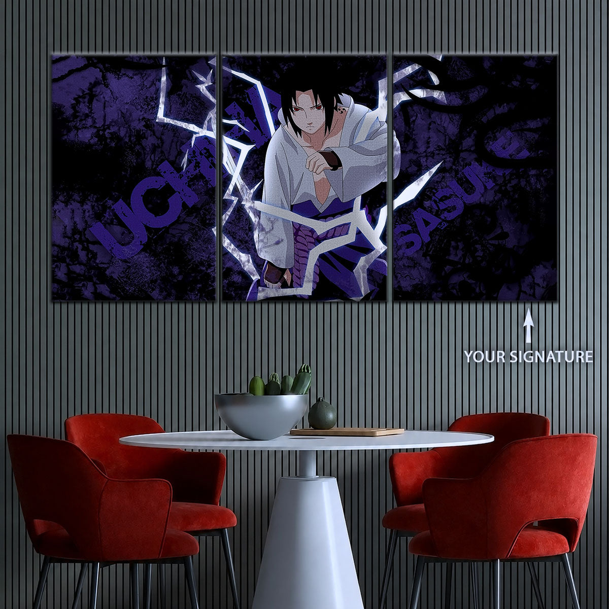 Naruto Canvas Wall Art - NA5047 - Sasuke Uchiha