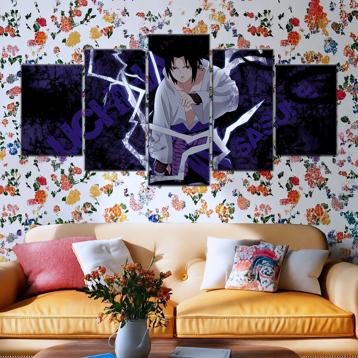 Naruto Canvas Wall Art - NA5047 - Sasuke Uchiha