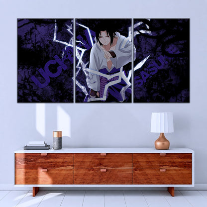 Naruto Canvas Wall Art - NA5047 - Sasuke Uchiha