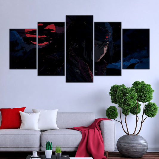 Naruto Canvas Wall Art - NA5049 - Sasuke Uchiha Nightfall