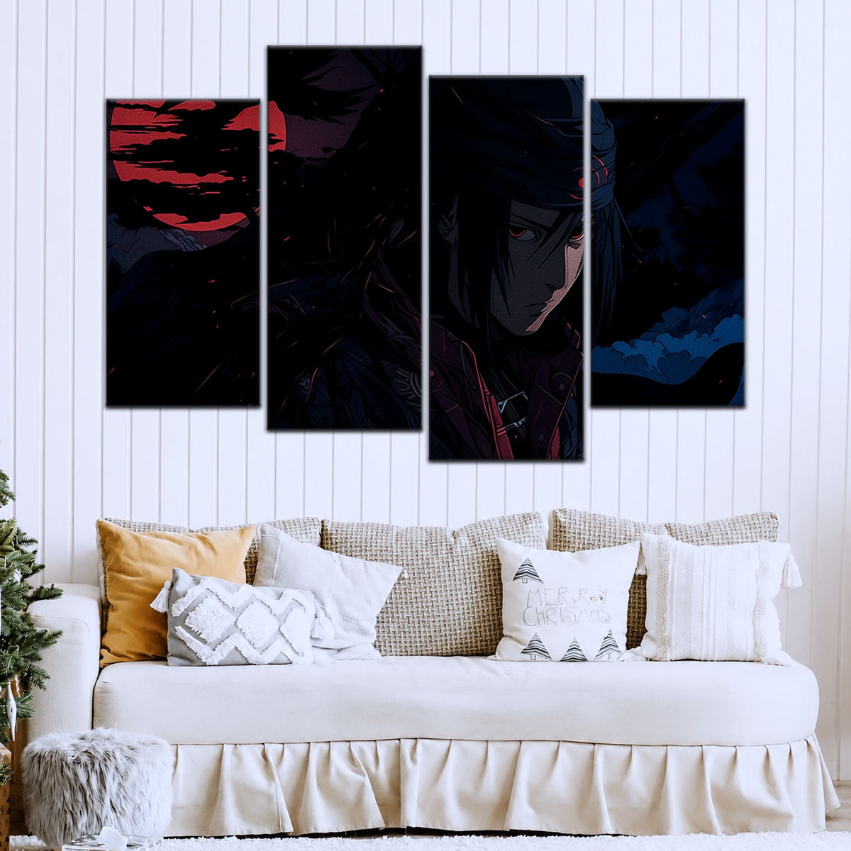 Naruto Canvas Wall Art - NA5049 - Sasuke Uchiha Nightfall