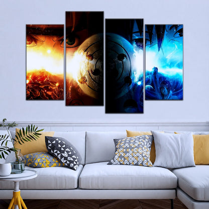 Naruto Canvas Wall Art - NA5050 - Naruto Uzumaki - Sasuke Uchiha