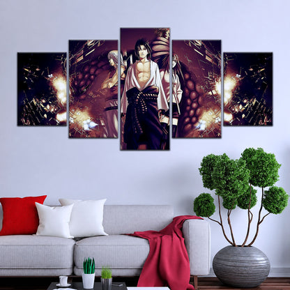 Naruto Canvas Wall Art - NA5054 - Suigetsu Hozuki Karin - Sasuke Uchiha