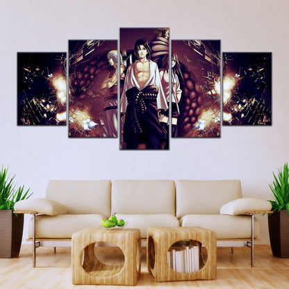 Naruto Canvas Wall Art - NA5054 - Suigetsu Hozuki Karin - Sasuke Uchiha