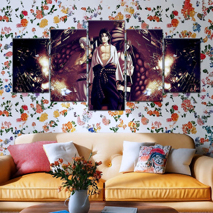 Naruto Canvas Wall Art - NA5054 - Suigetsu Hozuki Karin - Sasuke Uchiha