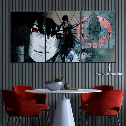 Naruto Canvas Wall Art - NA5057 - Sasuke Uchiha
