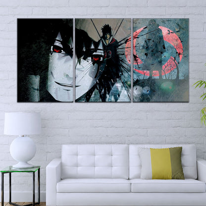 Naruto Canvas Wall Art - NA5057 - Sasuke Uchiha
