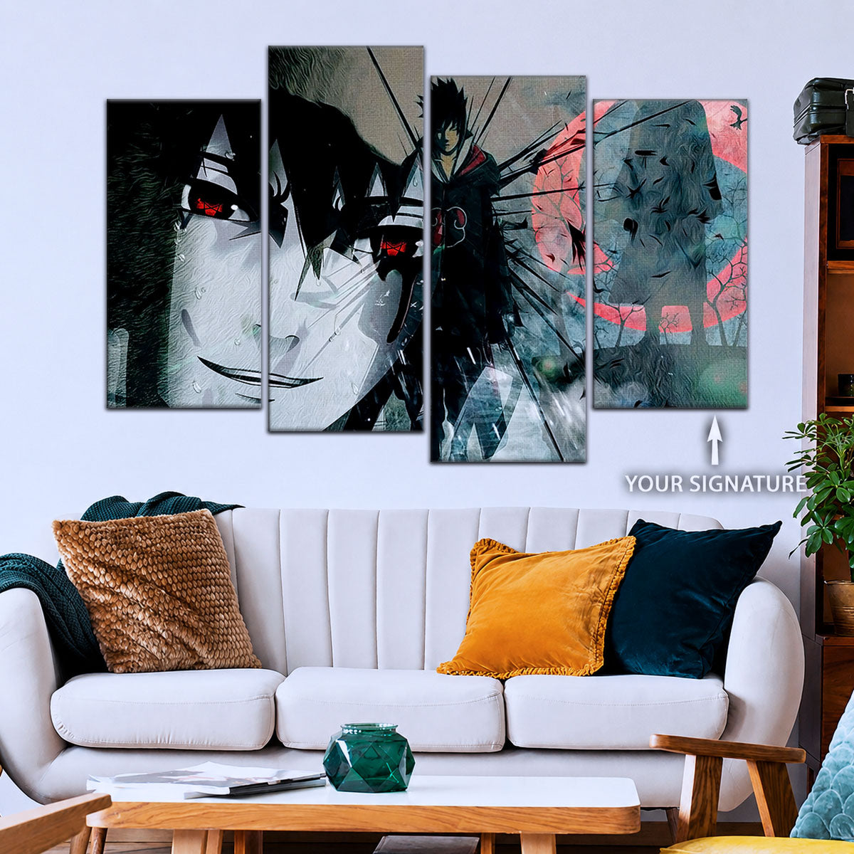 Naruto Canvas Wall Art - NA5057 - Sasuke Uchiha