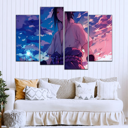 Naruto Canvas Wall Art - NA5059 - Sasuke Uchiha Sharingan & Chidori