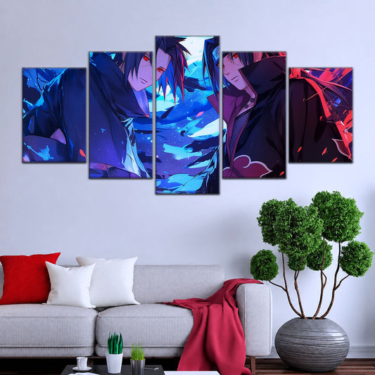 Naruto Canvas Wall Art - NA5061 - Itachi Uchiha - Sasuke Uchiha