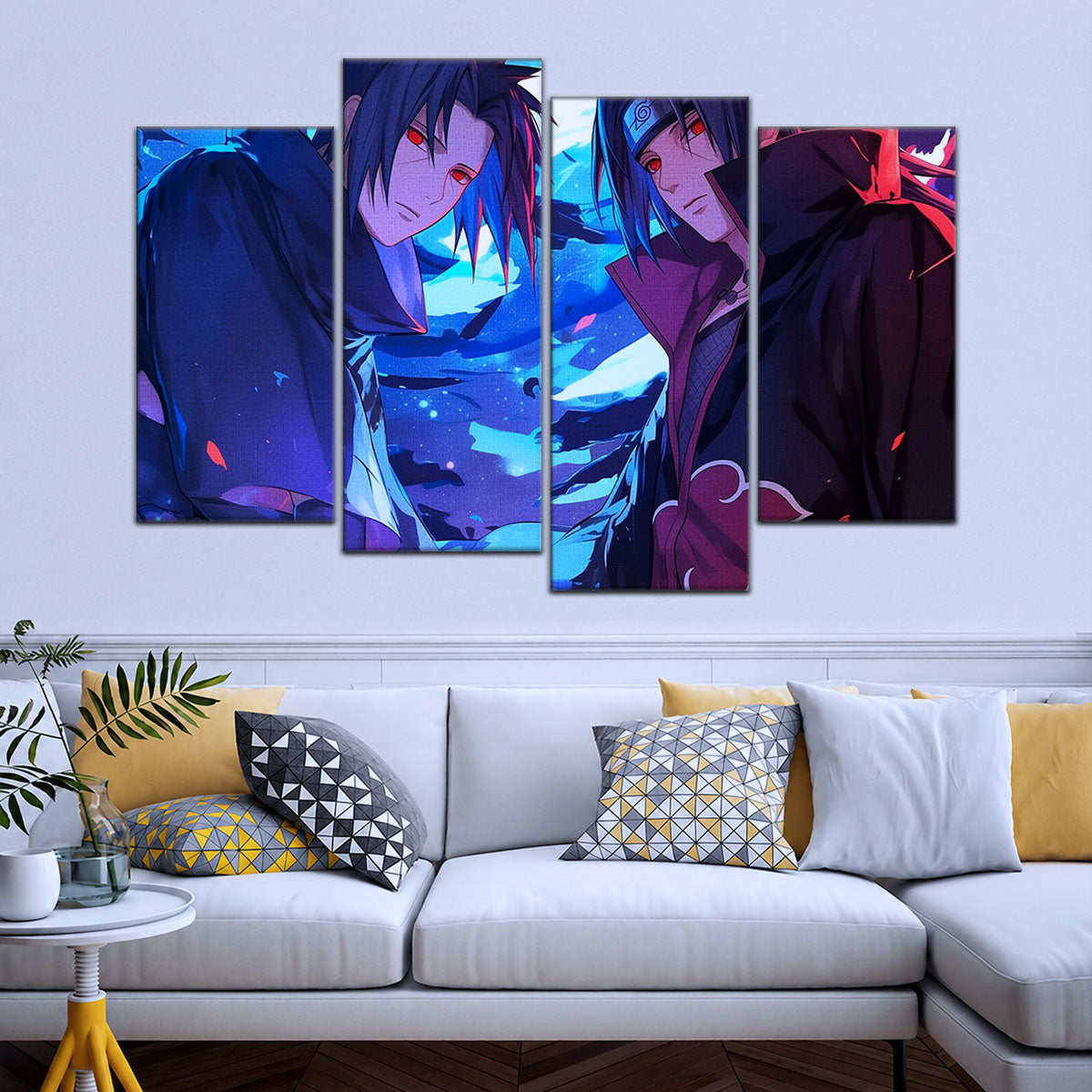 Naruto Canvas Wall Art - NA5061 - Itachi Uchiha - Sasuke Uchiha