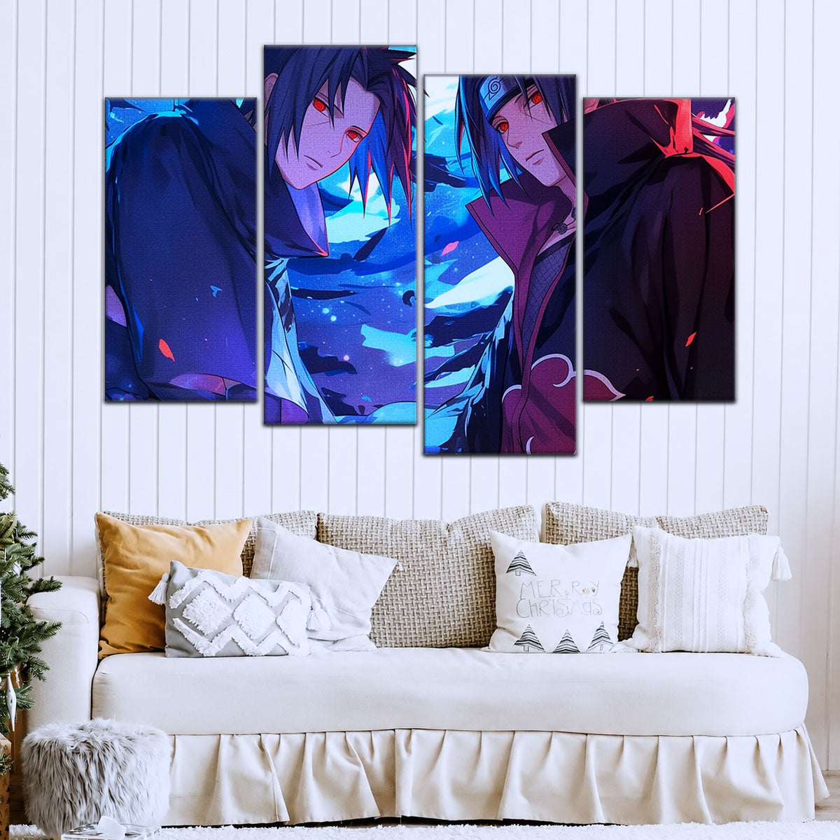 Naruto Canvas Wall Art - NA5061 - Itachi Uchiha - Sasuke Uchiha
