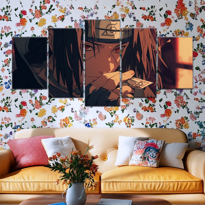 Naruto Canvas Wall Art - NA5065 - Itachi Uchiha Mysterious Gaze Eyes