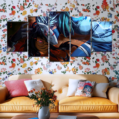Naruto Canvas Wall Art - NA5076 - Obito Uchiha Vs Kakashi Hatake