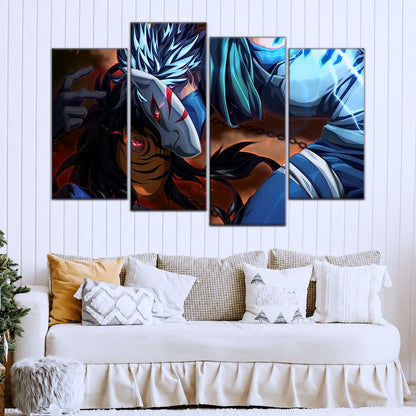 Naruto Canvas Wall Art - NA5076 - Obito Uchiha Vs Kakashi Hatake