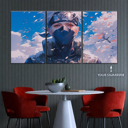 Naruto Canvas Wall Art - NA5077 - Kakashi Hatake Sharingan