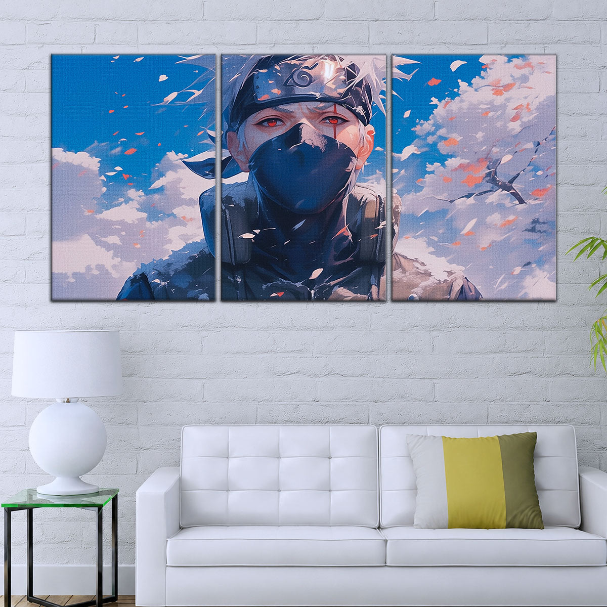 Naruto Canvas Wall Art - NA5077 - Kakashi Hatake Sharingan