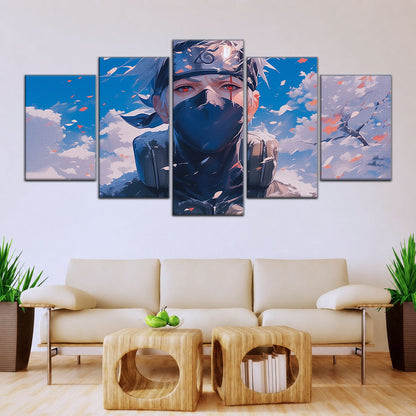 Naruto Canvas Wall Art - NA5077 - Kakashi Hatake Sharingan